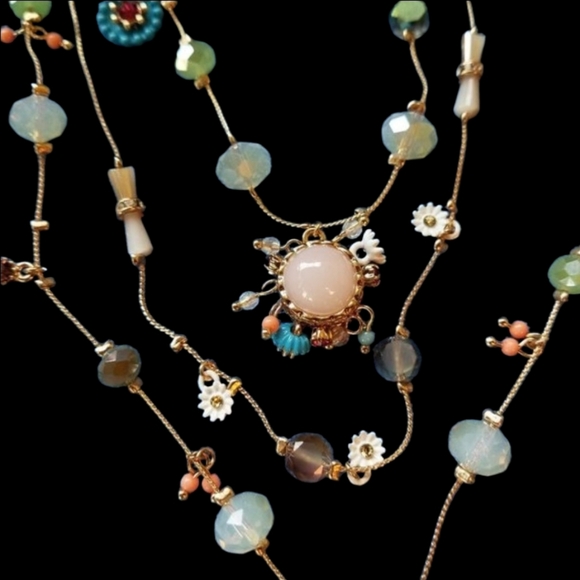 Betsey Johnson Tri-Necklace - NWT - Picture 2 of 10